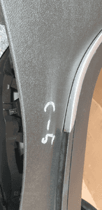Tunel Środkowy podłokietnik skóra Citroen C5 III 9682290777 9682319777 9