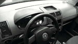 VW Polo 9N airbag kierowcy pasazera deska 4