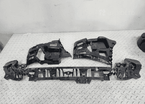 Bmw F20 lift ślizg zderzaka tył tylnego 7371754 7371753 7371712 komplet 1