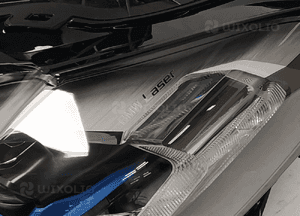 Bmw 4 M4 G22 G23 M3 G80 G82 G83 lampa reflektor lewy laser shadow black przetwornica kompletna oryginał 6
