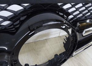 Atrapa grill zderzaka mercedes glc 253 black lift 5