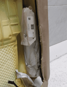 Jaguar xj xjl X351 fotel oparcie poszycie skóra kurtyna airbag poduszka powietrzna lewa prawa przód przednia komplet oryginał 32