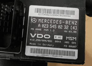 Komputer sterownik silnika Mercedes A168 1.6 A0235450232 A1661401800 7