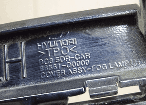 Hyundai I20 iii 20- kratka zderzaka przedniego lewa 86561-Q0000 llu 7