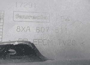 Zderzak tylny tył audi A1 lift 8XA 2014-2018 16