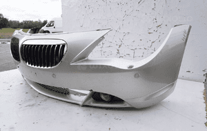 Zderzak przód pdc spryskiwacze halogeny bmw 6 E63 E64 A14 mineral silber 2