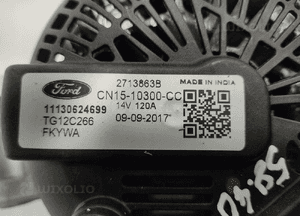 ALTERNATOR FORD KA PLUS  1.2 BENZYNA CN15-10300-CC 2015-2018 5