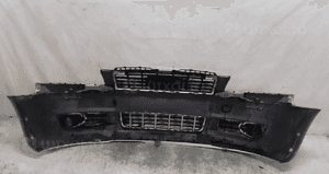 Zderzak przód przedni do audi A4 B6 cabrio halogeny grill LY7W srebrny 6