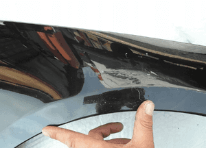 Mercedes 204 błotnik przedni prawy 5