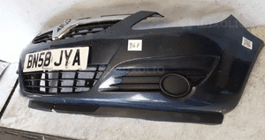 Zderzak przód przedni do opel corsa d 4 iv kod koloru Z168 3