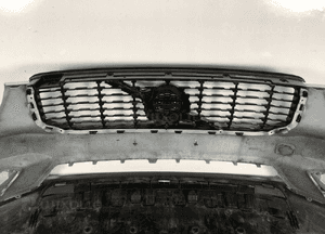 Zderzak przód przedni volvo XC40 2017-  spoiler dół grill atrapa cały 6