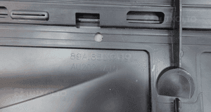 Listwa drzwi lewy tył audi Q4 e-tron 89A853969A 6