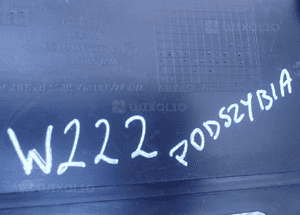 MERCEDES S W222 PODSZYBIE PLASTIKOWE CAŁA po 15r RADOM 6
