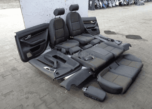 FOTELE SIEDZENIA MATERIAŁ AUDI A6 C6 ALLROAD 5