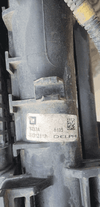 Pas przedni chłodnice wentylatory Opel Zafira C 2.0 CDTI 13360890 11