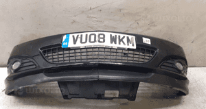 Zderzak przód przedni opel astra h 3 iii Z20R czarny gtc halogeny 1