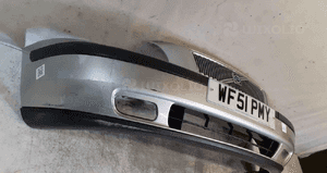 Zderzak przód przedni do volvo V70 srebrny halogeny 4