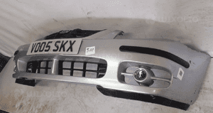 Zderzak przód przedni do kia cerato halogeny srebrny S3 3
