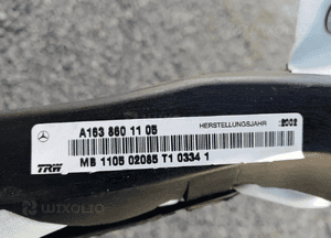 Kurtyna Airbag poduszka lewa Mercedes ML W163 A1638601105 4