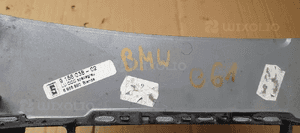 Ramka dekor deski konsoli tunelu BMW 5 E60 9156038 7