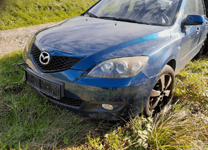 Mazda 3 BK 03-09 Wyciszenie wygłuszenie Maski 4