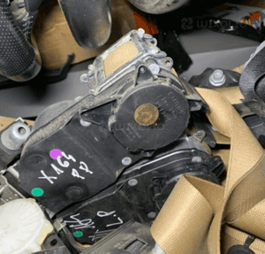 mercedes r 251 ml gl 164 pasy pas przod przednie beżowe czarne oryginał 3