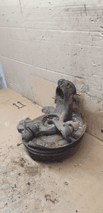 Zwrotnica piasta prawy przód przednia prawa VW Polo IV 9N 6