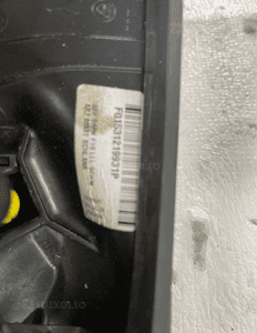 Bmw F10 F11 lusterko zewnętrzne lewe 5 pin F01531219931P 6