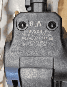Peugeot 307 pedał potencjometr gazu 9646702180  9680565880 8