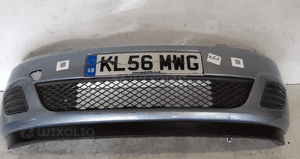 Zderzak przód przedni do ford fiesta MK6 vi lift fl czarny kod koloru J4 błękitny 1