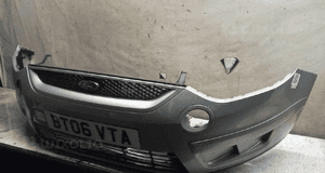 Zderzak przód przedni do ford s-max smax 76 srebrna halogeny 3