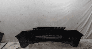 } ZDERZAK PRZÓD PRZEDNI NISSAN NOTE BV4G NIEBIESKI HALOGENY 5