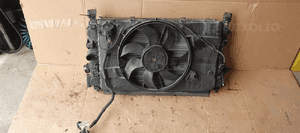Pas przedni chłodnice wentylatory Opel Zafira C 2.0 CDTI 13360890 5