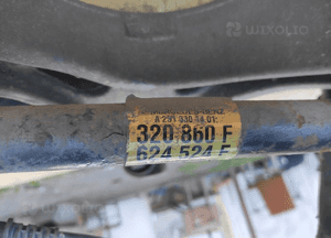 Mercedes W251 zwrotnica amor półoś tarcza zacisk prawy lewy przód kpl oe 10