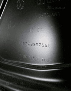Mechanizm podnośnik szyby lewy tył VW Passat B6 3C4839755G 4