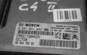Sterownik silnika moduł ECU komputer Bosch 1.6 HDI PEUGEOT 308 II CITROEN C4 II  9809478580 2