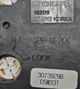 Volvo V50 S40 wlacznik swiatel 30739298 4