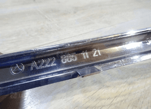 Mercedes-Benz OE A2228851121 listwa chrom zderzaka w222 6