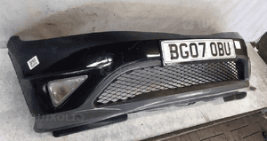 Zderzak przód przedni civic viii 8  ufo s type B92P czarny halogeny 4