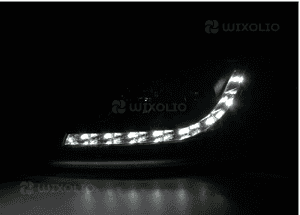 Stylowe  Lampy Reflektory Do AUDI A3 8P Od 2003 Do 2008 Roku + ŻARÓWKI LED 10