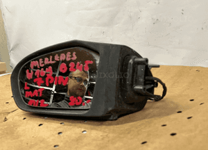 Lusterko lewe mercedes W169 B245 7 pin czarny mat 4
