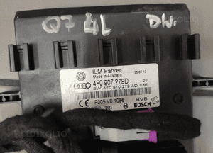 Audi Q7 4L moduł sterownik świateł komfortu 4F0907279D oryginał 6