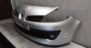 Zderzak przód przedni renault clio 3 iii 195 TED69 srebrny halogeny 4