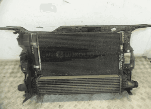 AUDI A4 B8 1,8 TFSI PAS PRZEDNI+CHŁODNICA 2009R MANUAL 4