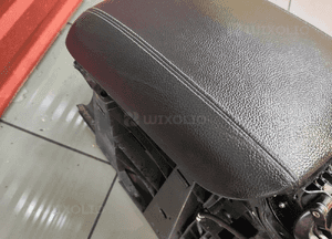 Mercedes r-klasa W251 podłokietnik oparcie schowek skóra czarny oryg ładny 7
