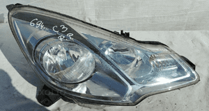 Lampa przód przednia prawa citroen C3 ii DS3 9673814380 uk 3