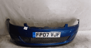 Zderzak przód przedni do ford fiesta vi MK.6 lift fl C6 niebieski 1