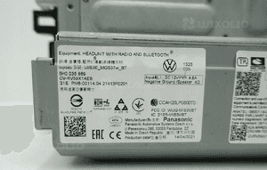 Ekran wyświetlacz radio bluetooth vw golf viii 5H0 5