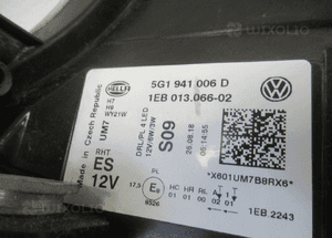 Lampa przód przednia prawa vw golf vii 7 lift 2016-2020 rok 16