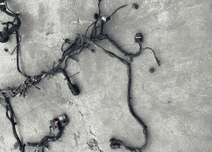 MERCEDES c 204 e 212 e 207 wiązka elektryczna z fartucha do lamp lewa prawa abs h7 LIFT  LED 3